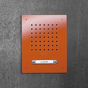Kit Classic audio, RAL Classic color, 1 button wall mounting