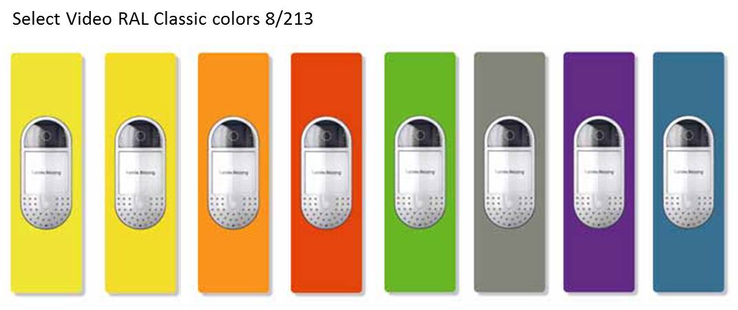 Select in special color. More than 200 colors at your disposal.