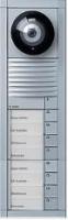 Wall mounting - Door station Vario video - 6 buttons - Color silver metal or white