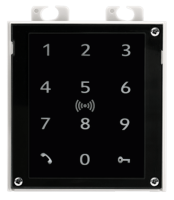 Access unit 2.0 Touch Keypad & badge reader module NFC ready - RFID 125kHz & Secured 13,56 MHz