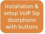 Installation en apparent et setup d'un parlophone IP SIP à boutons