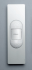 Wall mounting - Door station Vario audio - 1 button - Color aluminium