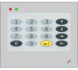 Reader MREP 73-EM - Keypad - 748 users - 64 plannings - 4.700 events - Indoor use